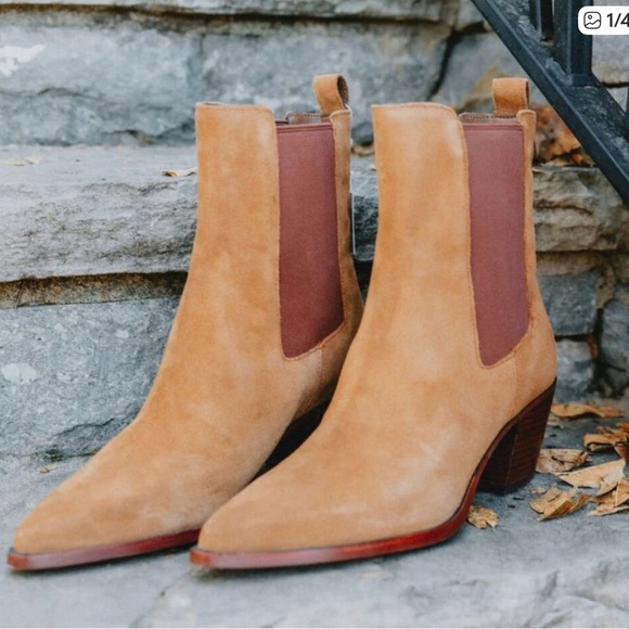 Dolce Vita Shadie H20 Waterproof Toe Chelsea Boots 6 NWT